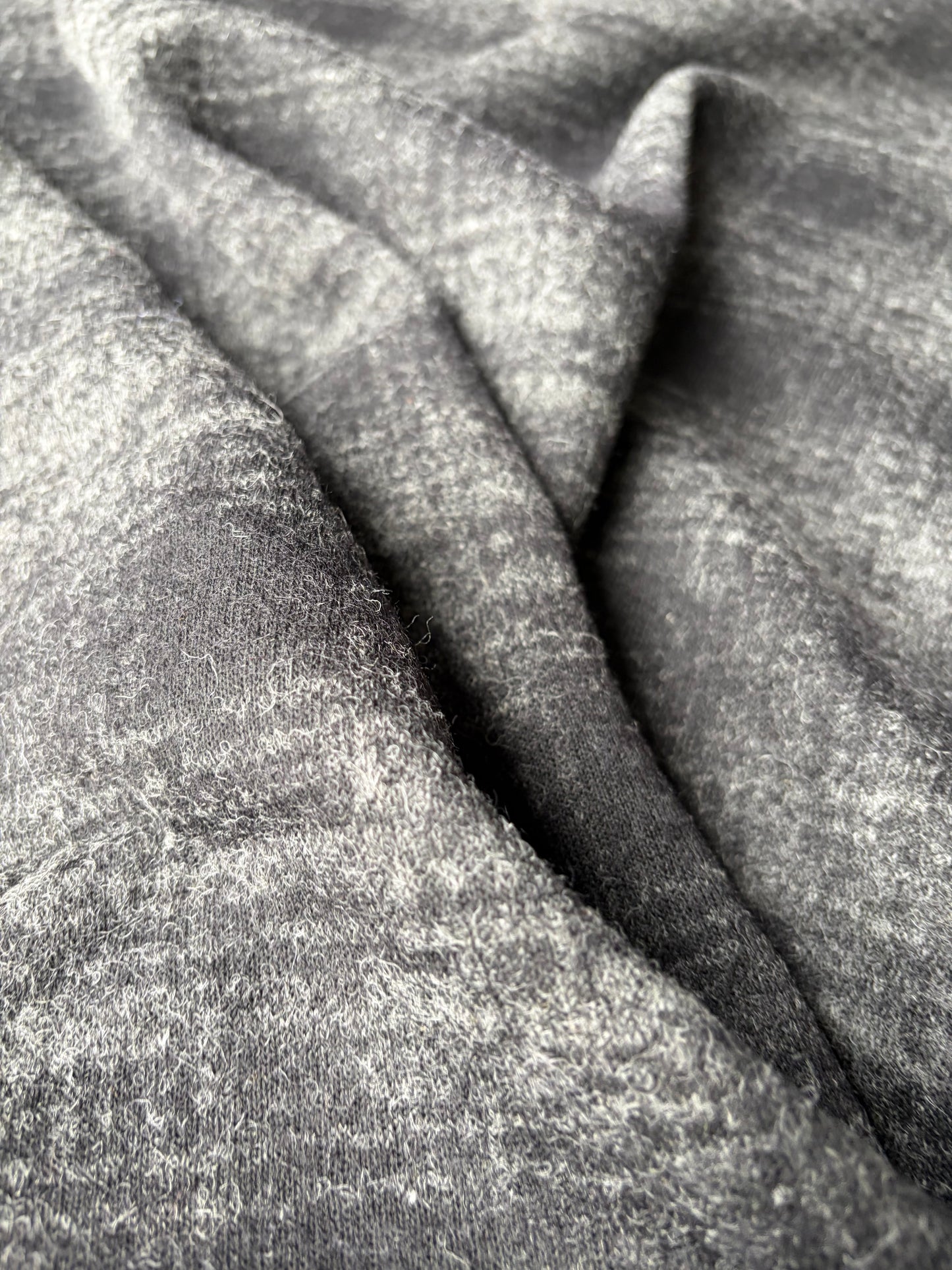 AMI 2.34 checkered heavy wool coat fabric