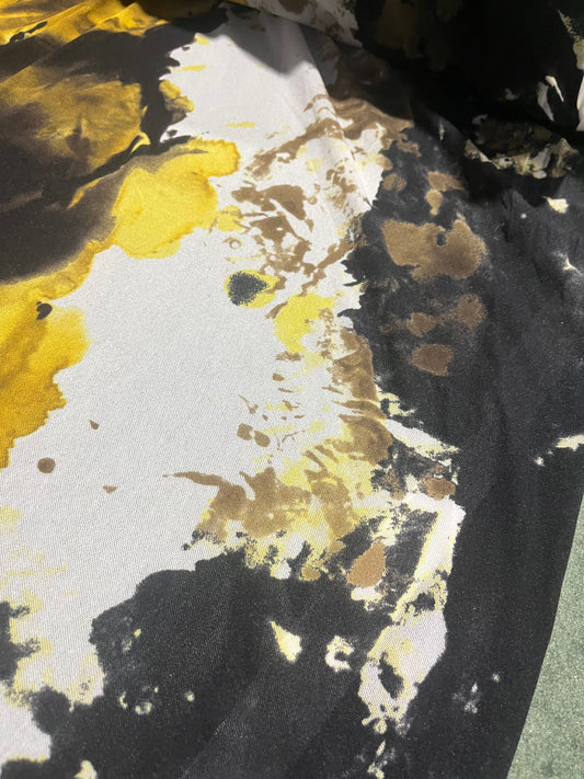 ALBA 014 mesh (resille) giant tie-dye print