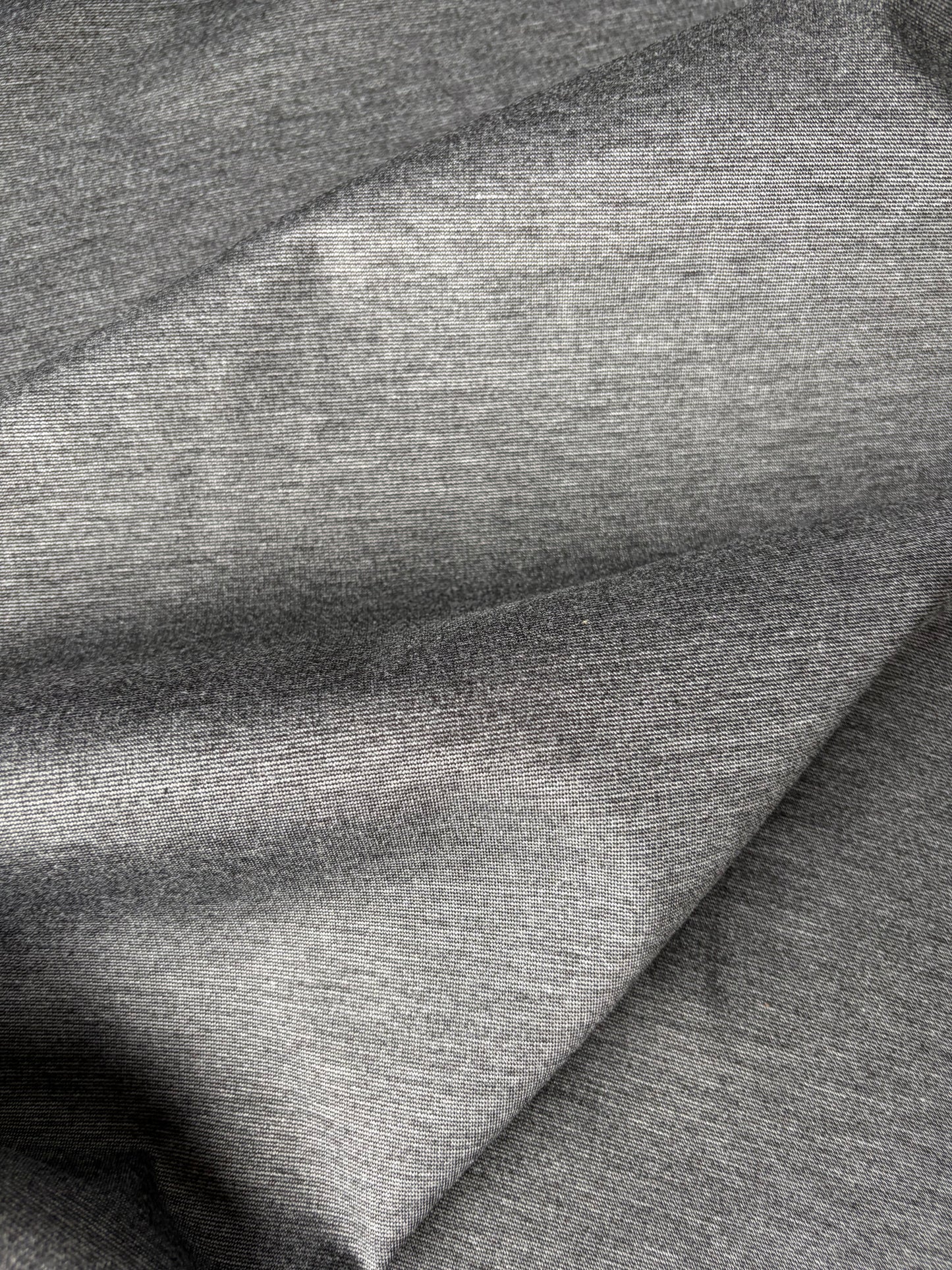 AMI 2.35 grey mélange viscose Punta di Roma jersey