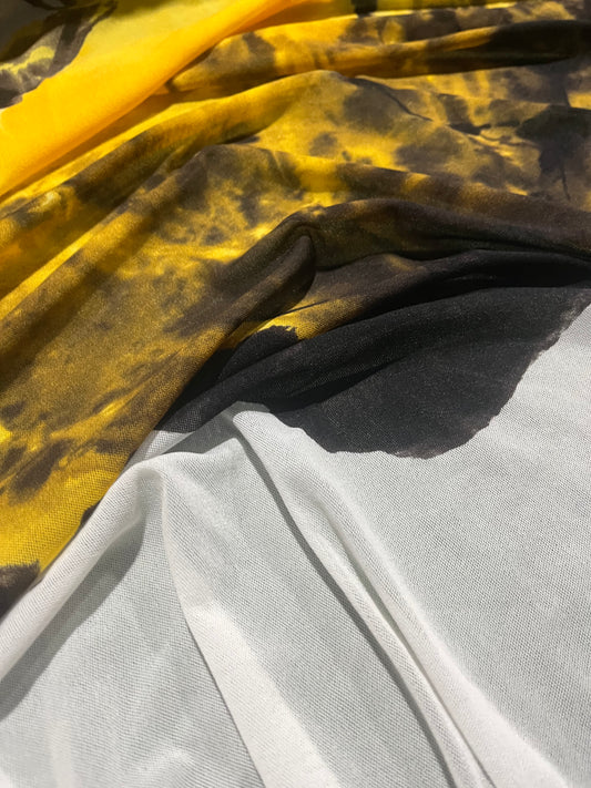 ALBA 014 mesh (resille) giant tie-dye print