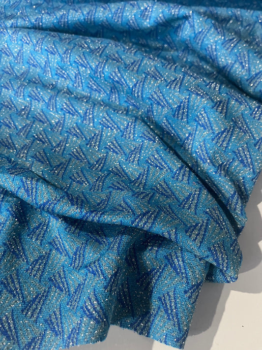 PORTIA 036 jersey jacquard with lurex