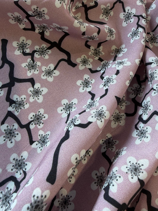 APU 011 dusty pink blossom viscose