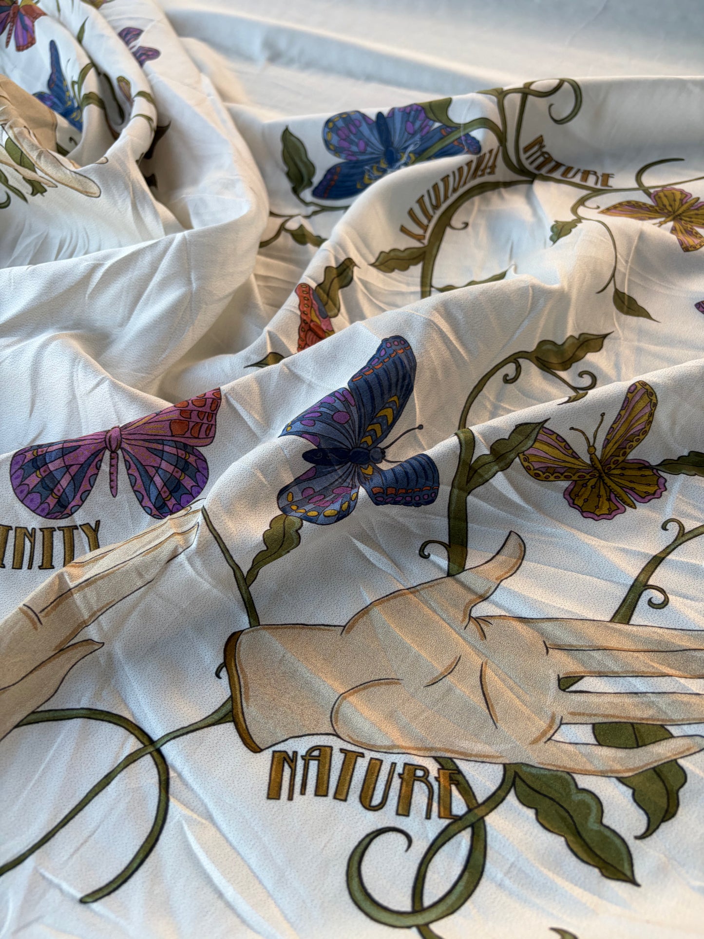 MAXIME 022  fibrane viscose with print