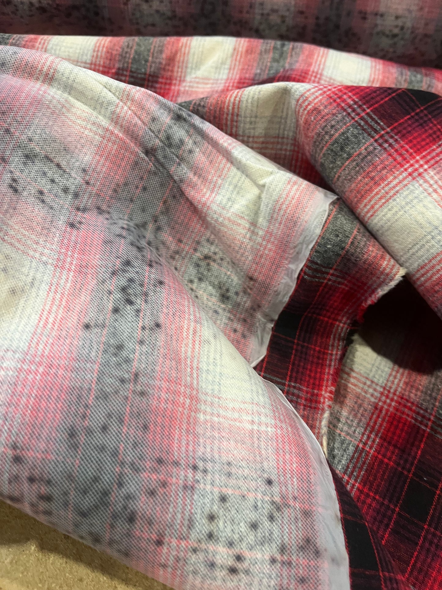 TERRY 012 coated cotton check