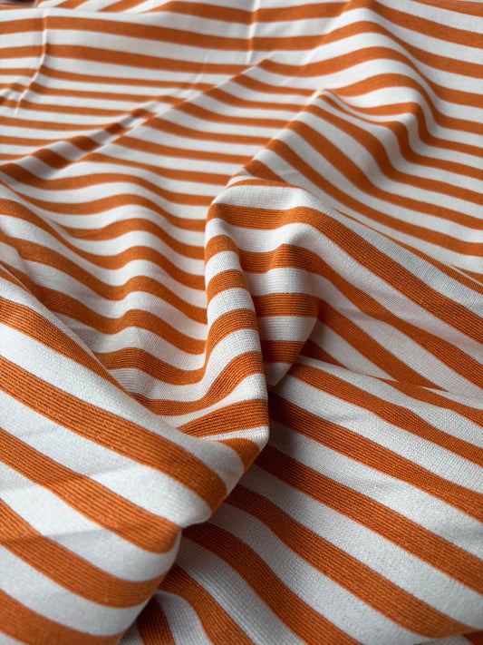 AMBRE 003 heavy viscose jersey shiny stripes