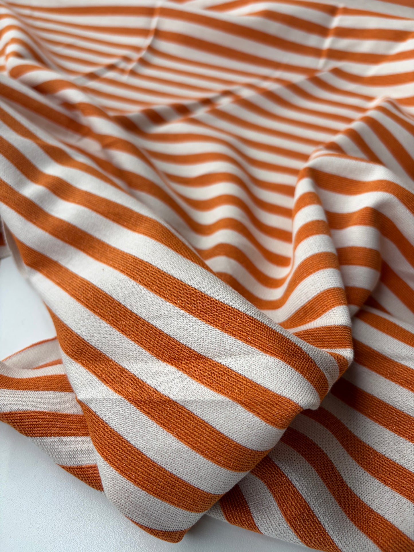 AMBRE 003 heavy viscose jersey shiny stripes