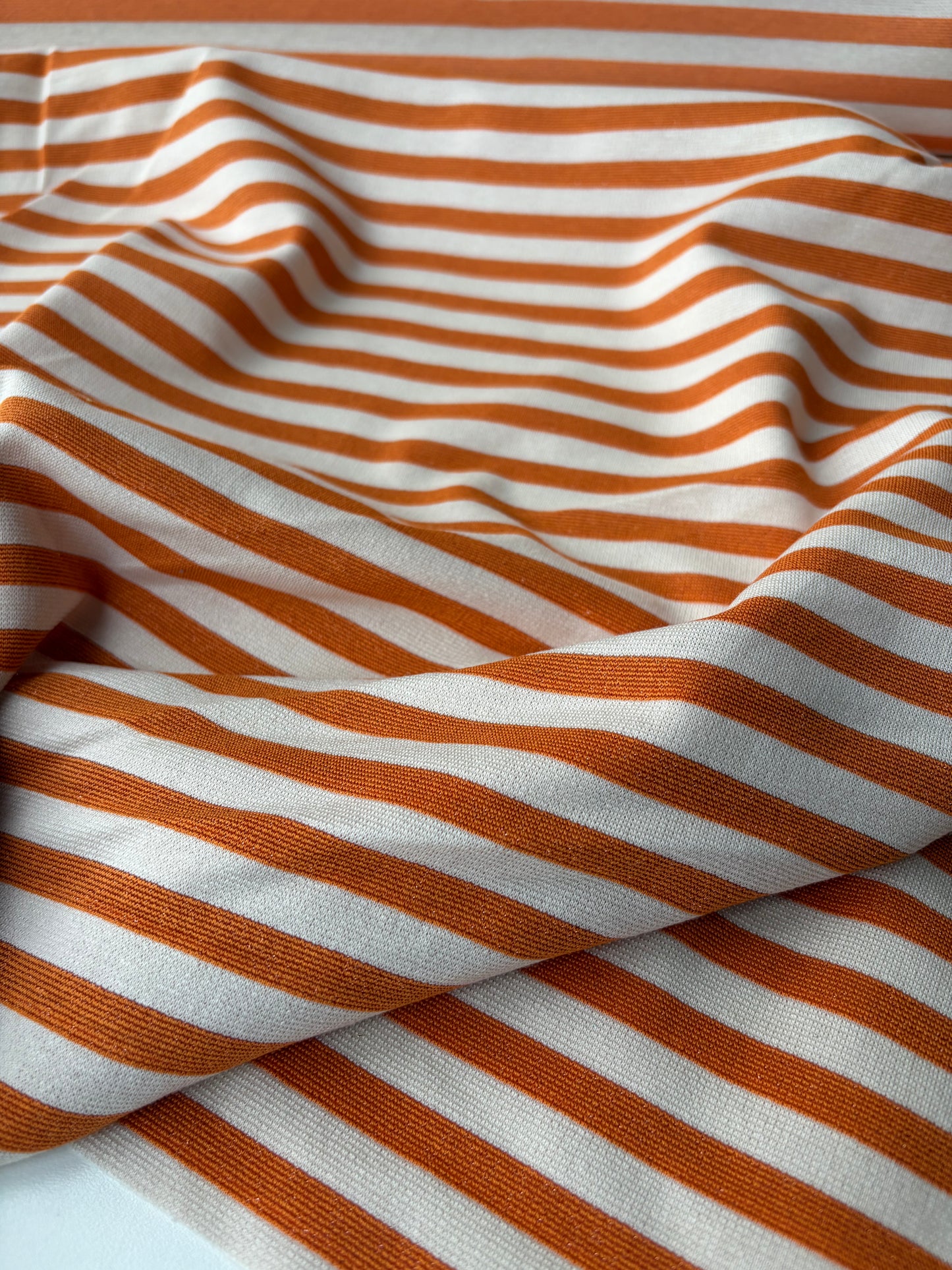 AMBRE 003 heavy viscose jersey shiny stripes