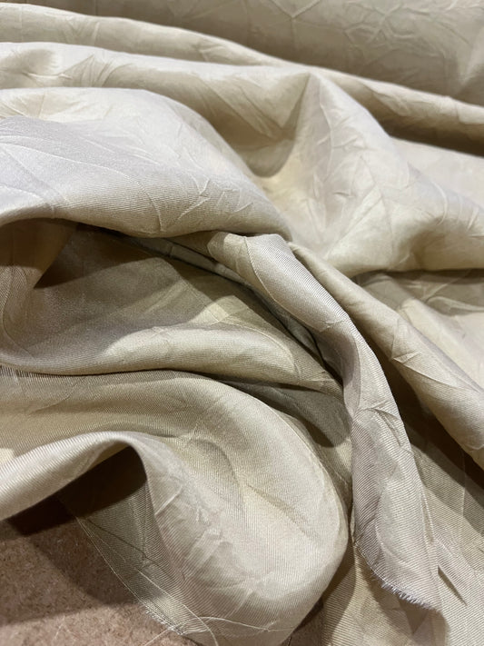 TERRY 020 heavy crushed rayon almond