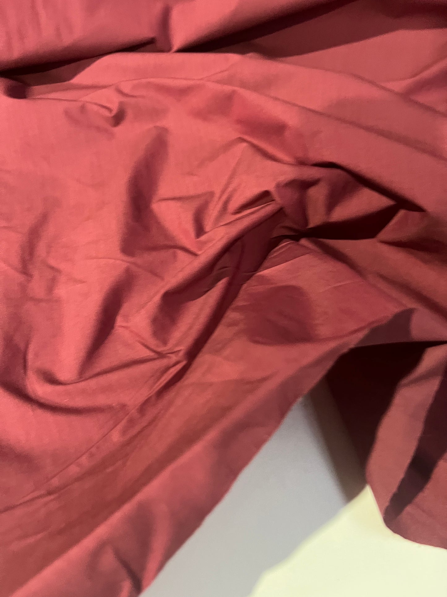 CLEO 012 coated cotton ribstop papertouch burgundy