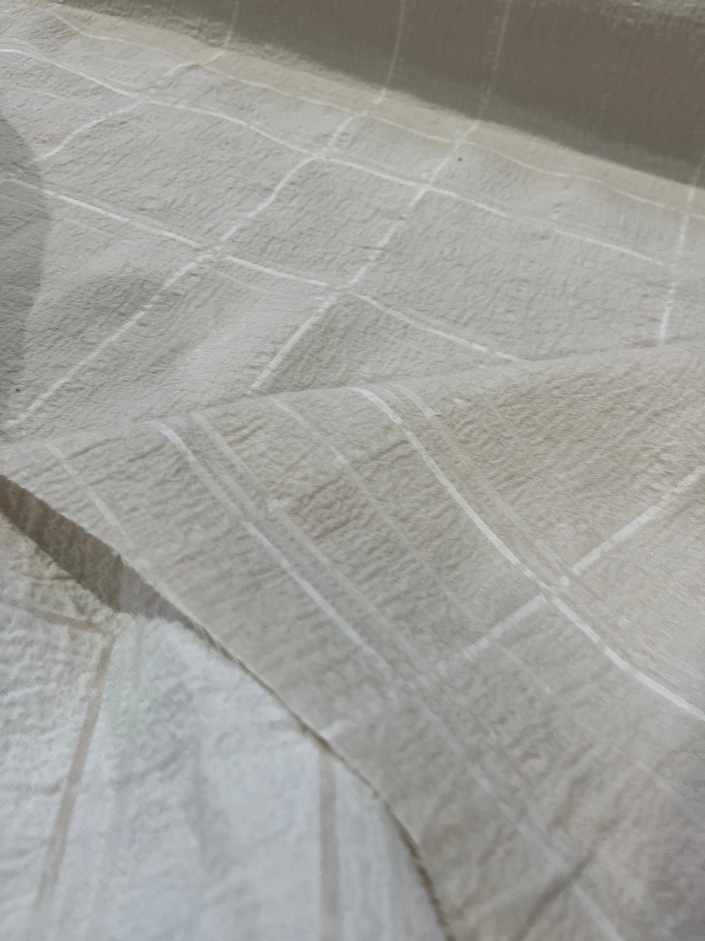 TERRY 022 heavy linen/cotton double face check