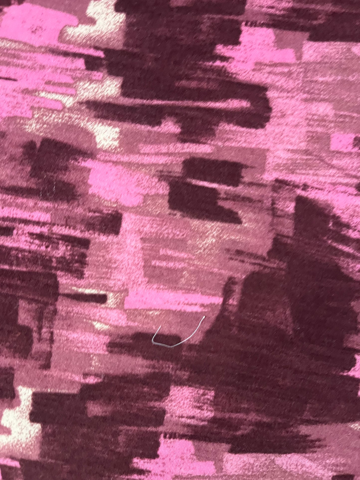 CLEO 016 jersey viscose elasthane pink/burgundy print