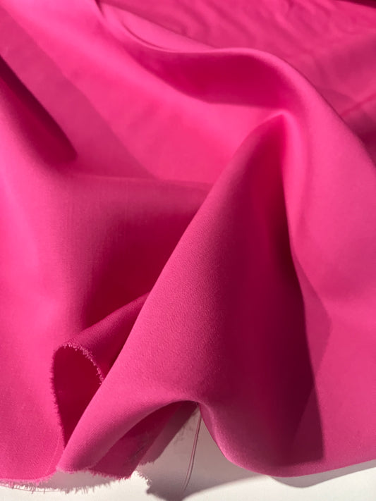 CLEO 019 stretch poly viscose Barbie pink