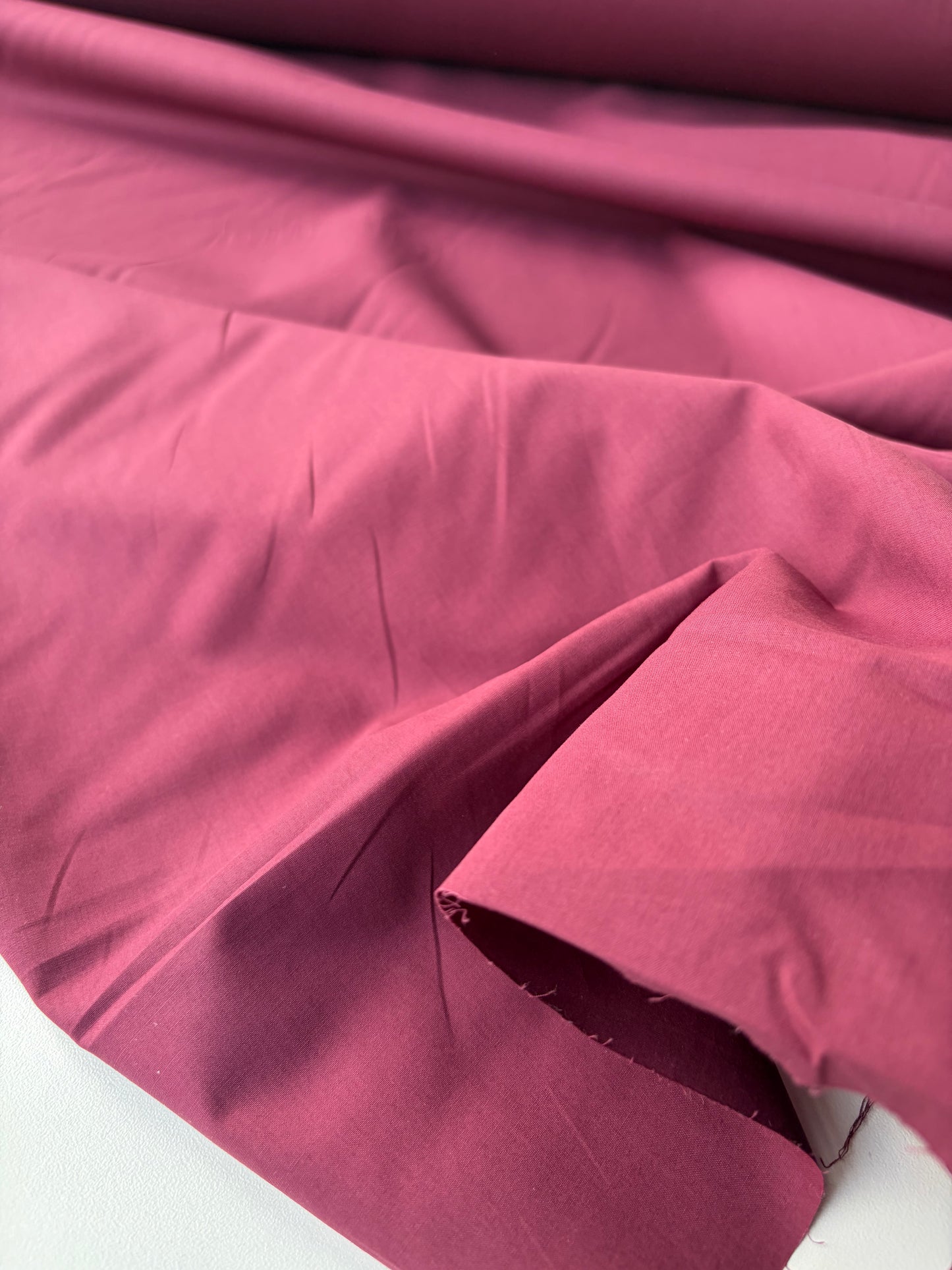 AMBRE 019 poplin burgundy