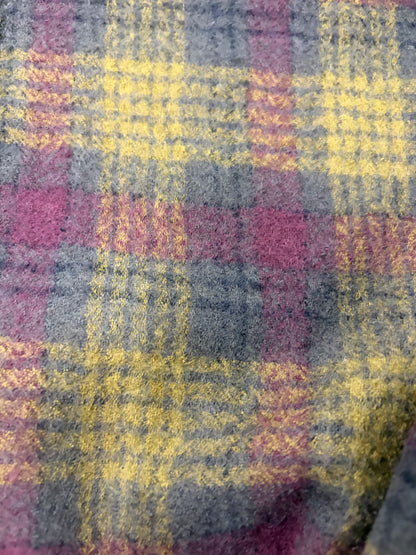 PIPO 001 checkered  boiled wool