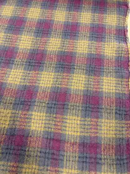 PIPO 001 checkered  boiled wool