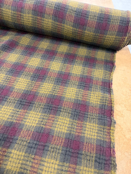 PIPO 001 checkered  boiled wool