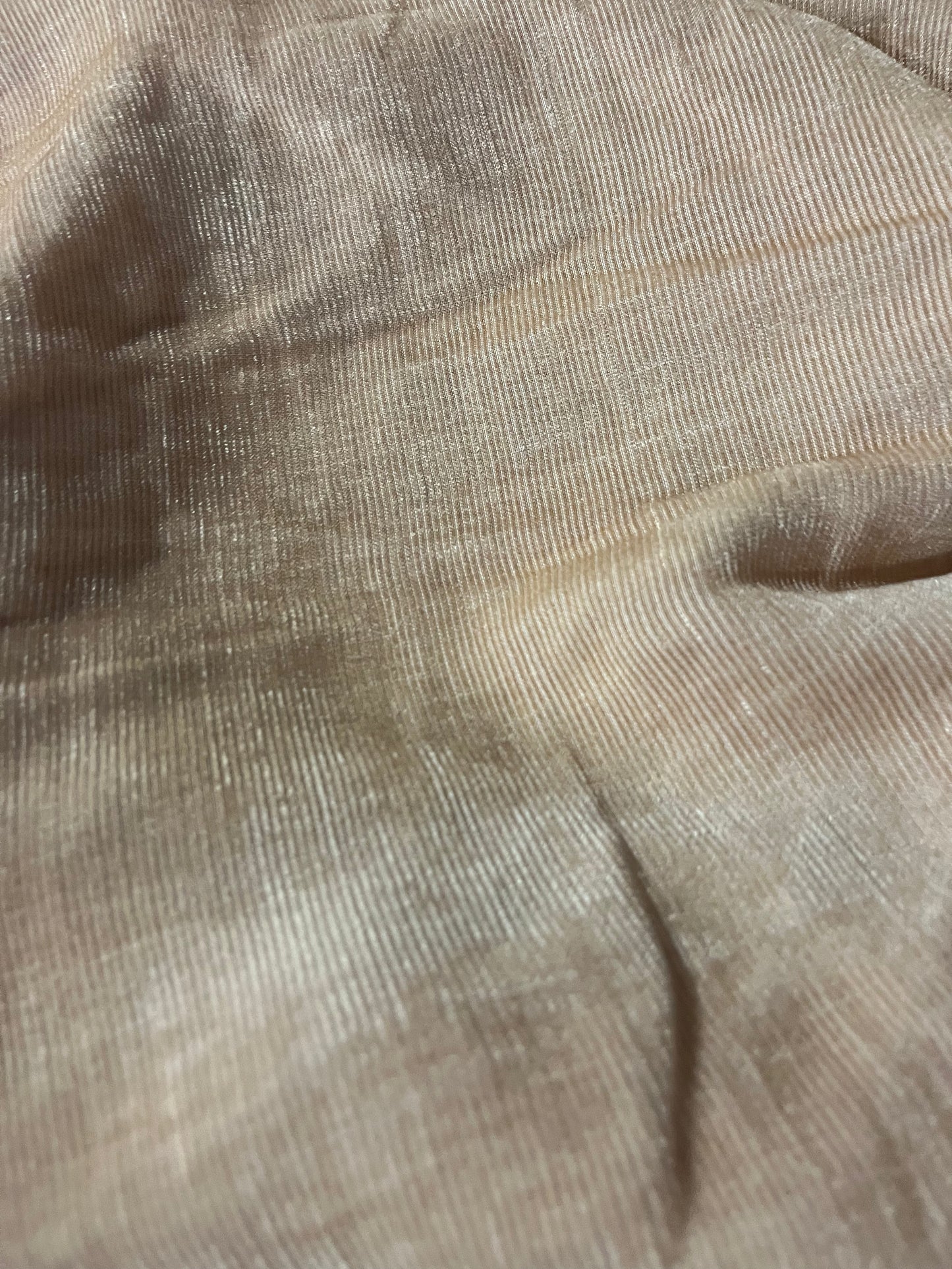 CLEO 023 shiny cotton babycord soft peach