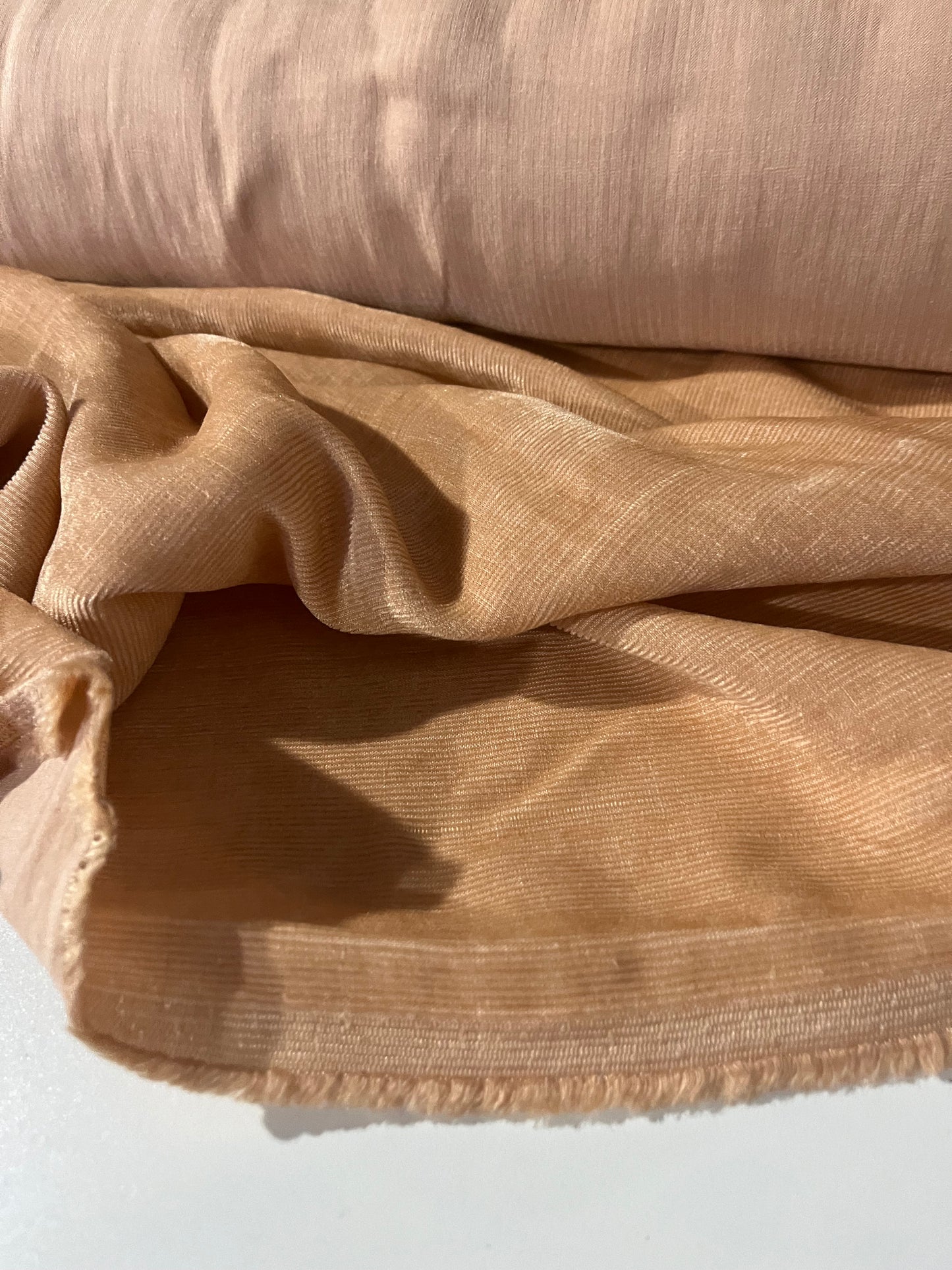 CLEO 023 shiny cotton babycord soft peach