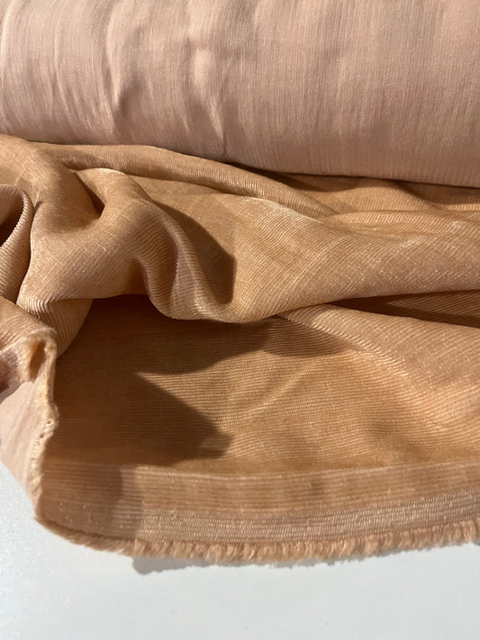 CLEO 023 shiny cotton babycord soft peach