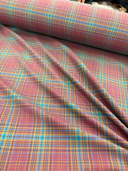 PIPO 004 stretch check curry/petrol