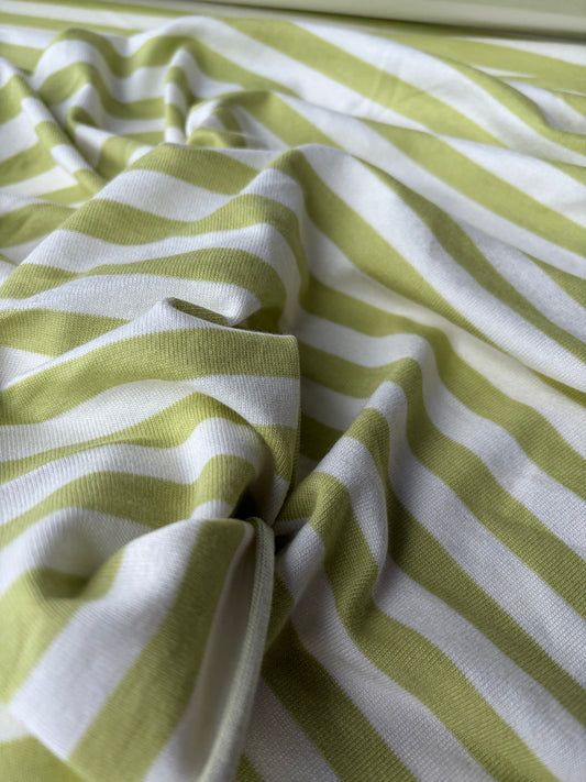 AMBRE 006 viscose jersey stripes