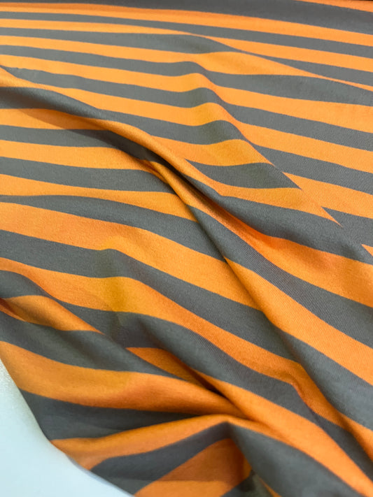 OLGA 010 viscose jersey stripes