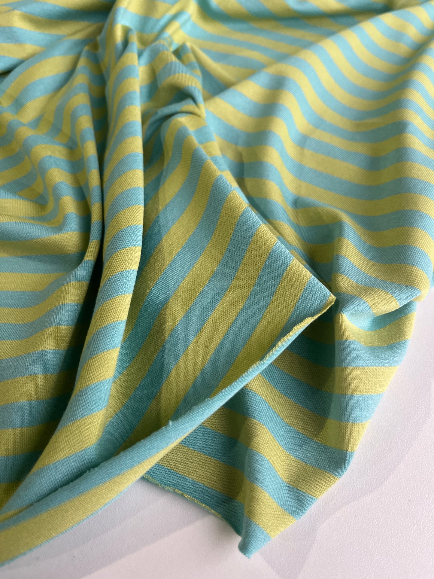 OLGA 011 viscose jersey stripes