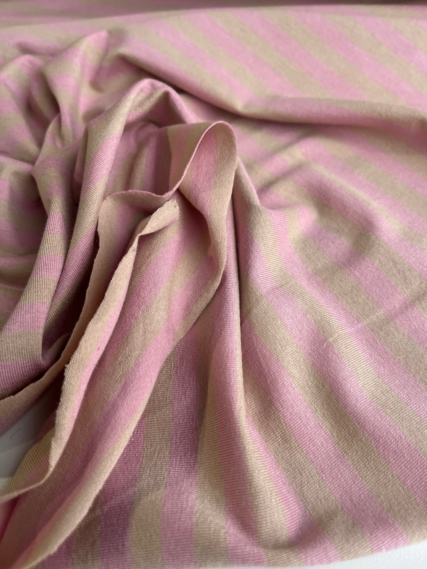 OLGA 013 viscose jersey stripes