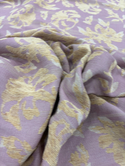 PIPO 009  cotton/viscose jacquard lilac