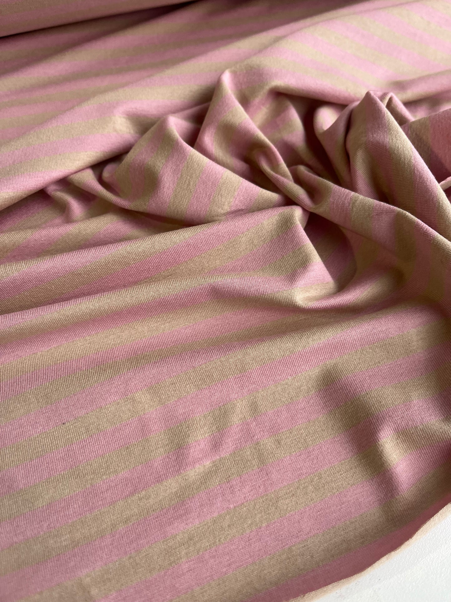 OLGA 013 viscose jersey stripes