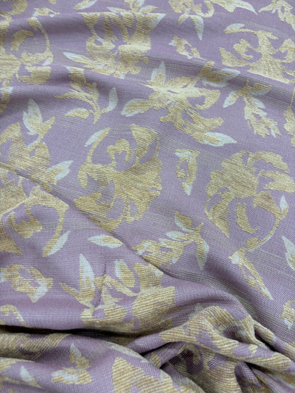 PIPO 009  cotton/viscose jacquard lilac