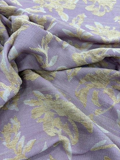 PIPO 009  cotton/viscose jacquard lilac