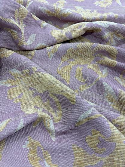 PIPO 009  cotton/viscose jacquard lilac