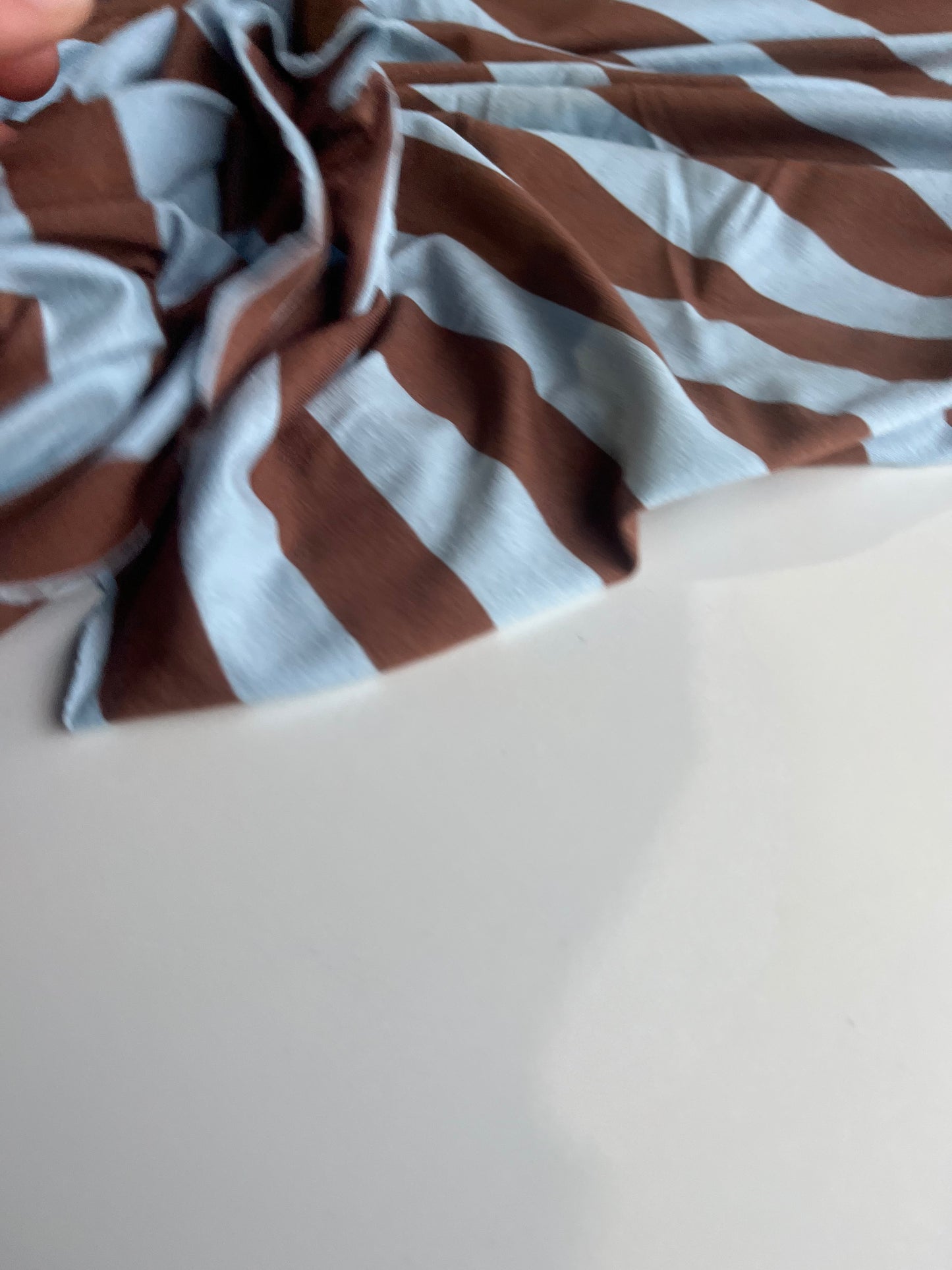 OLGA 014 viscose jersey stripes