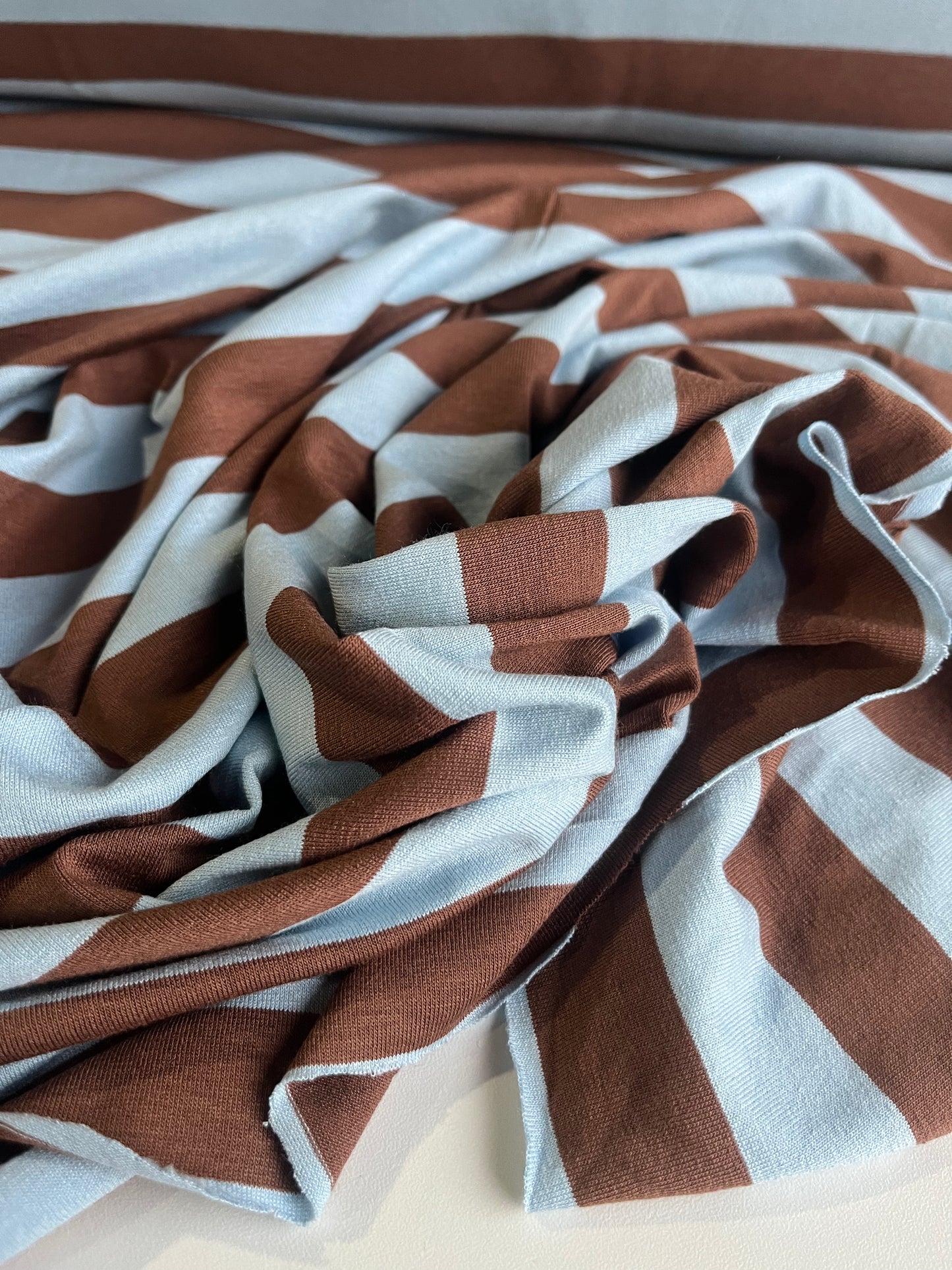 OLGA 014 viscose jersey stripes