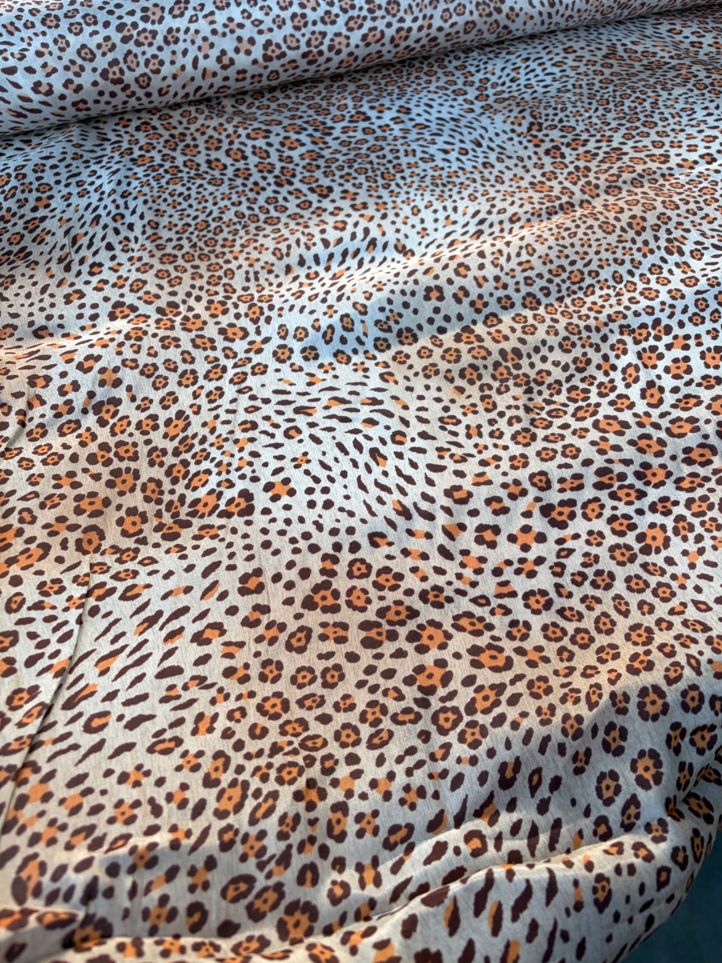 ANDREA 009 voile viscose silk "the baby leopard edit"
