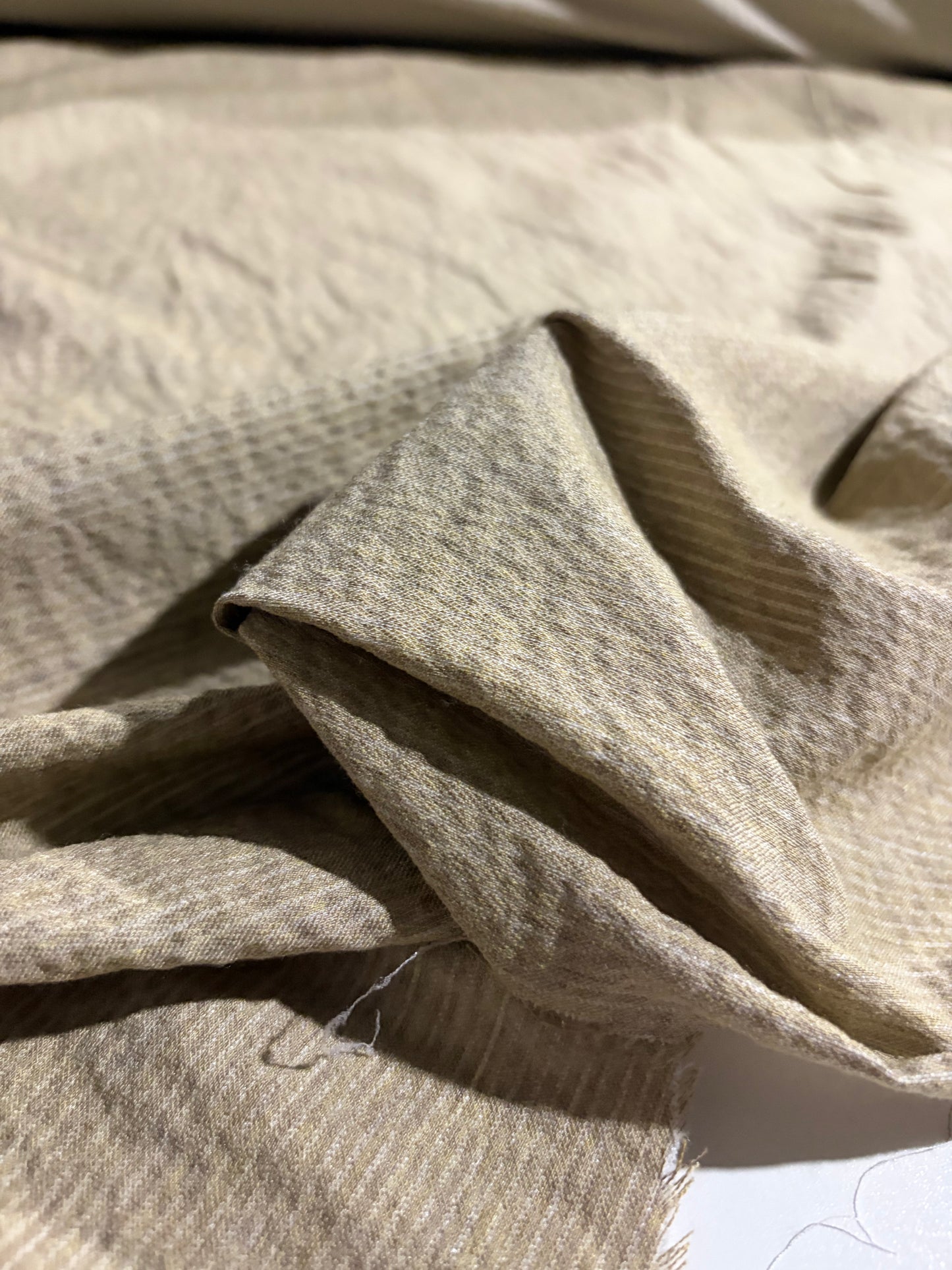 KRUSTY 008 sand striped washed cotton stretch (Copy)