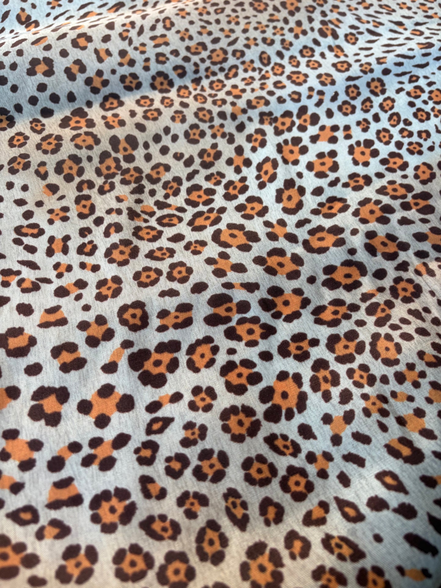 ANDREA 009 voile viscose silk "the baby leopard edit"