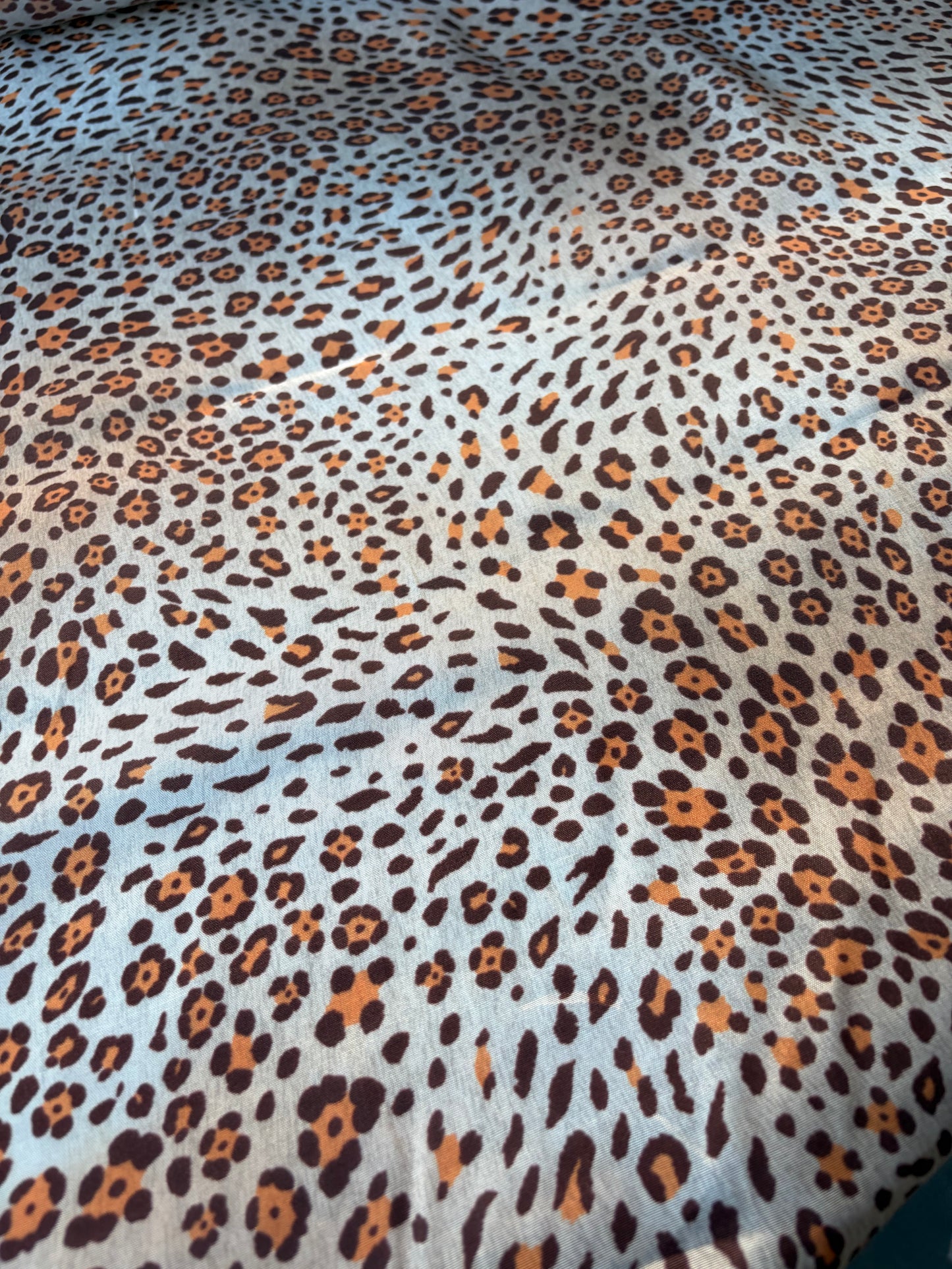 ANDREA 009 voile viscose silk "the baby leopard edit"