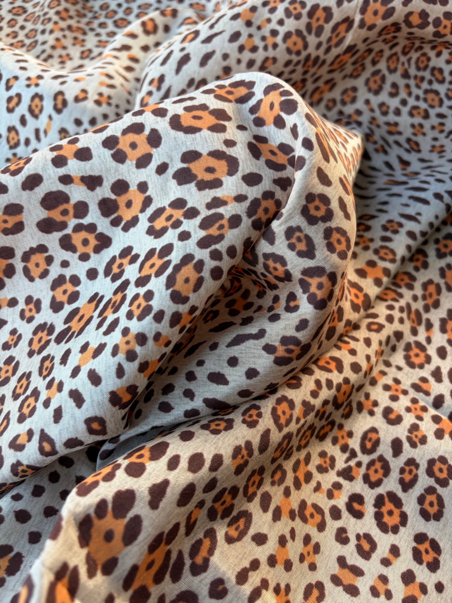 ANDREA 009 voile viscose silk "the baby leopard edit"