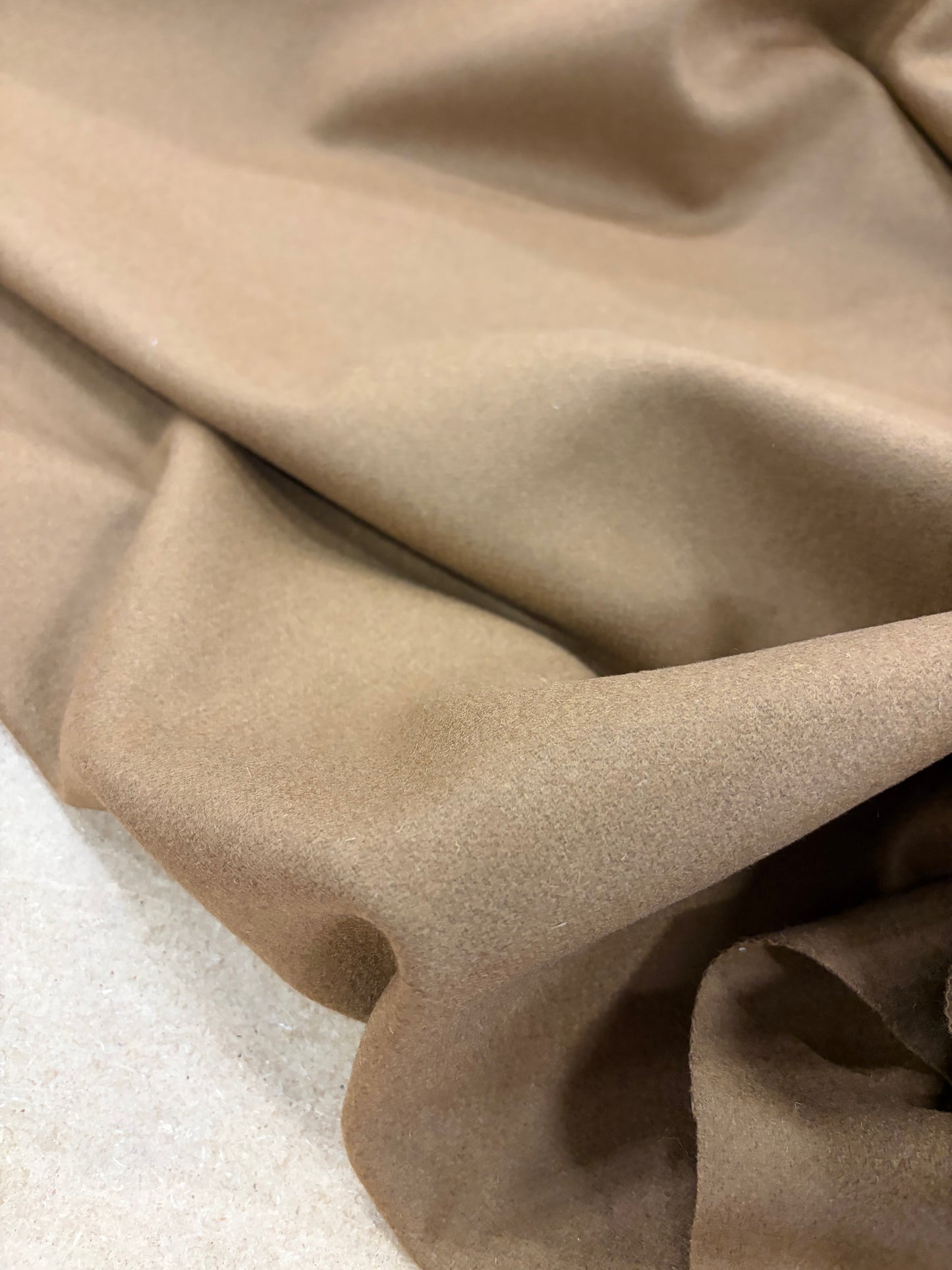 PIPO 015 cognac velours de laine