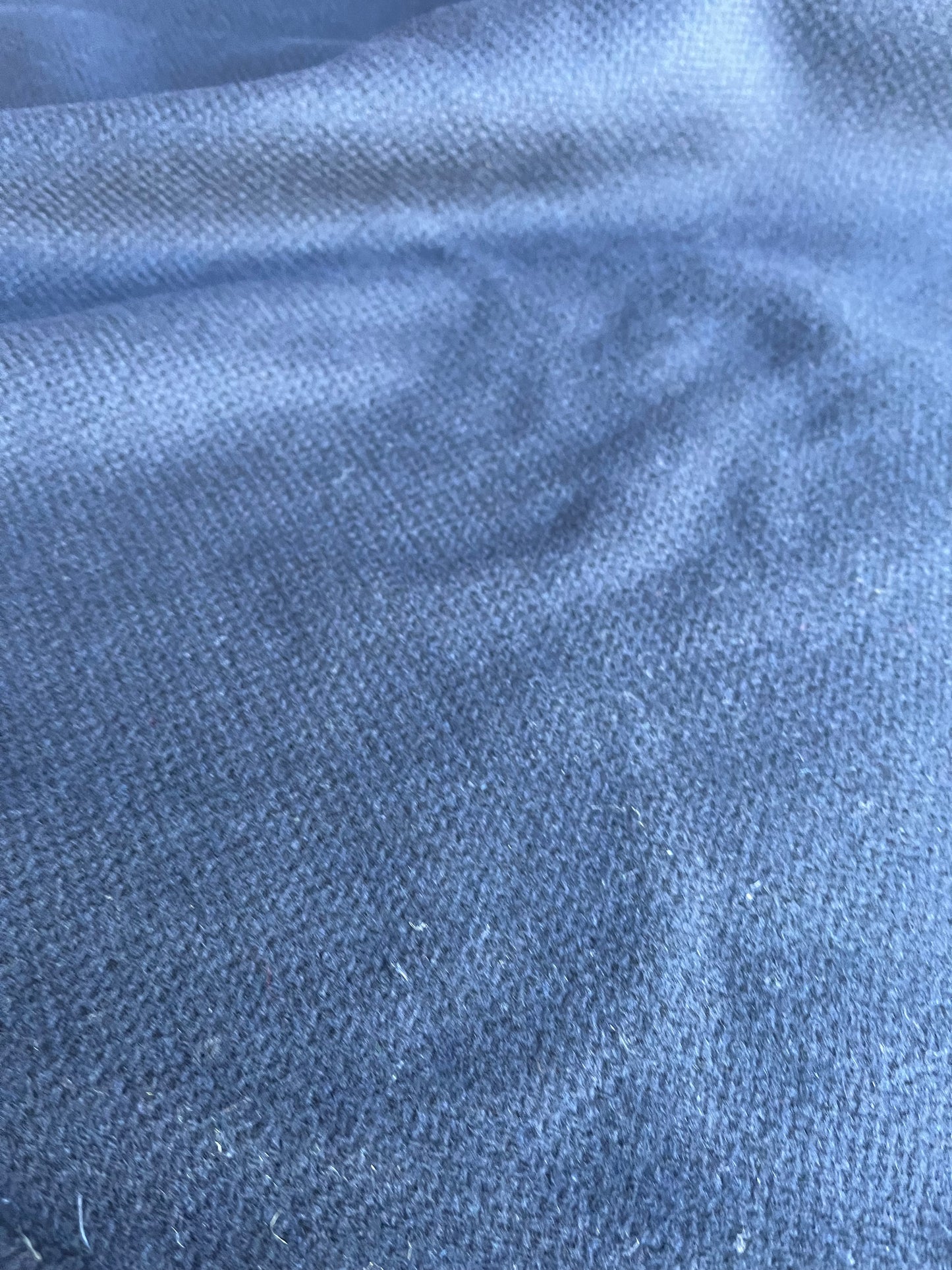 TANIA 005 heavy structured wool caban navy