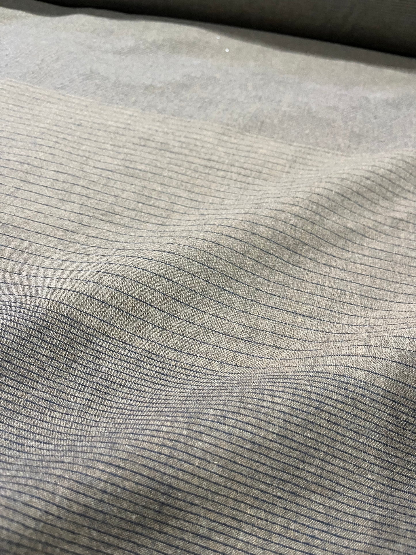 LUCILLE 021 cotton linen irregular stripes
