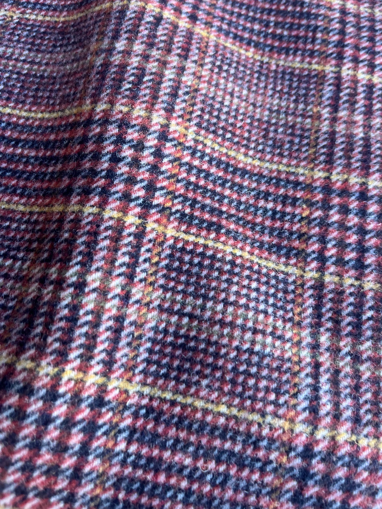 TANIA 008 wool check brown/camel