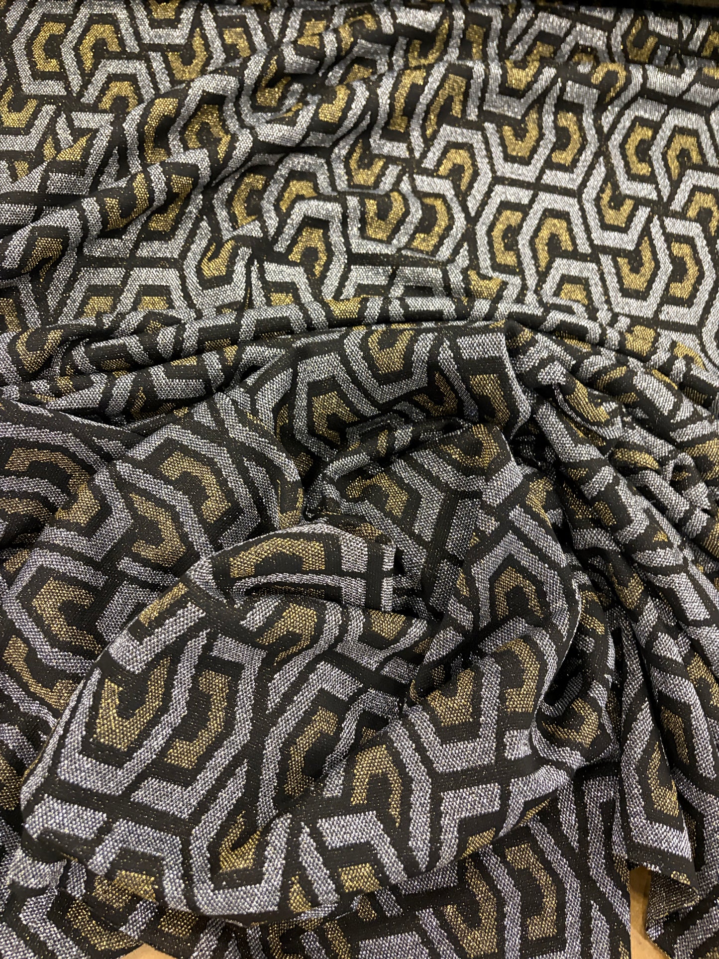 PIPO 020  lurex jersey jacquard