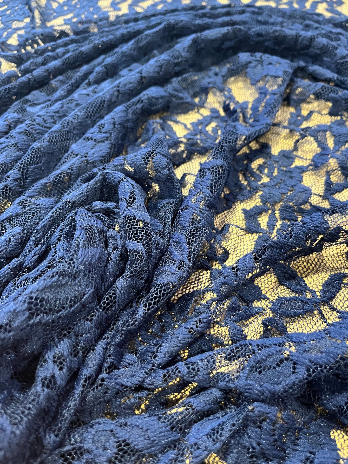 BOLZANO 002 lace stretch blue