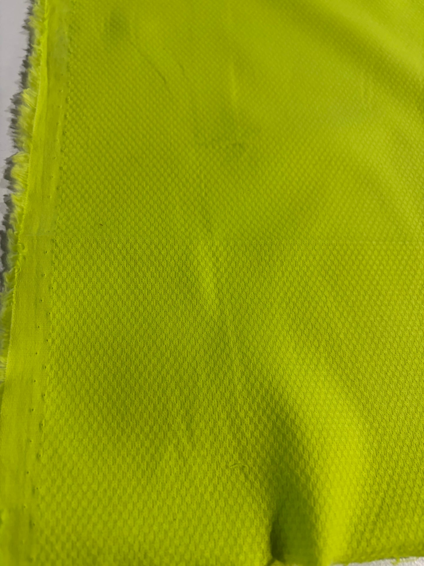 KRUSTY 016 lime cotton stretch piqué