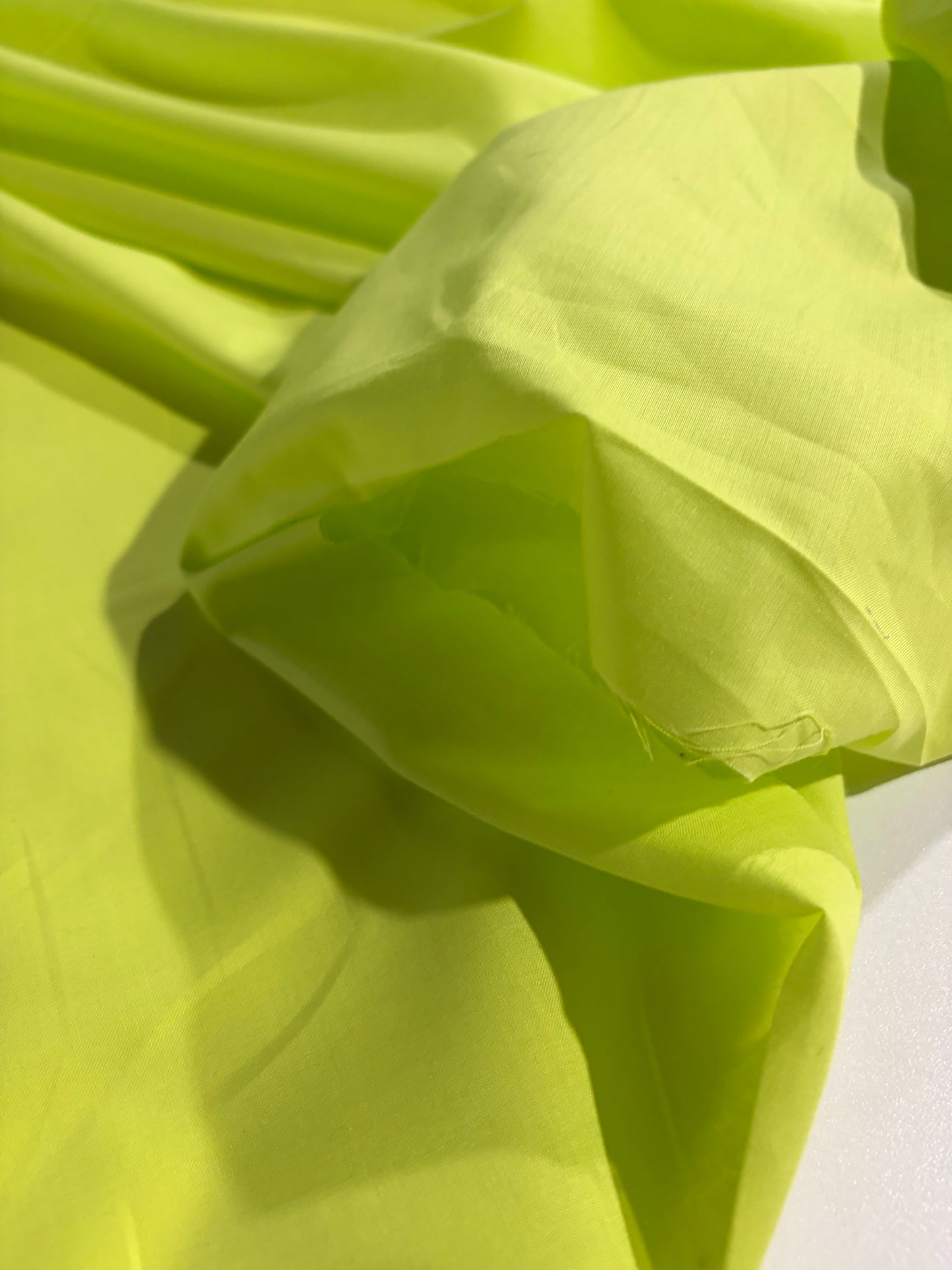 KRUSTY 017 lime poplin stretch prestige