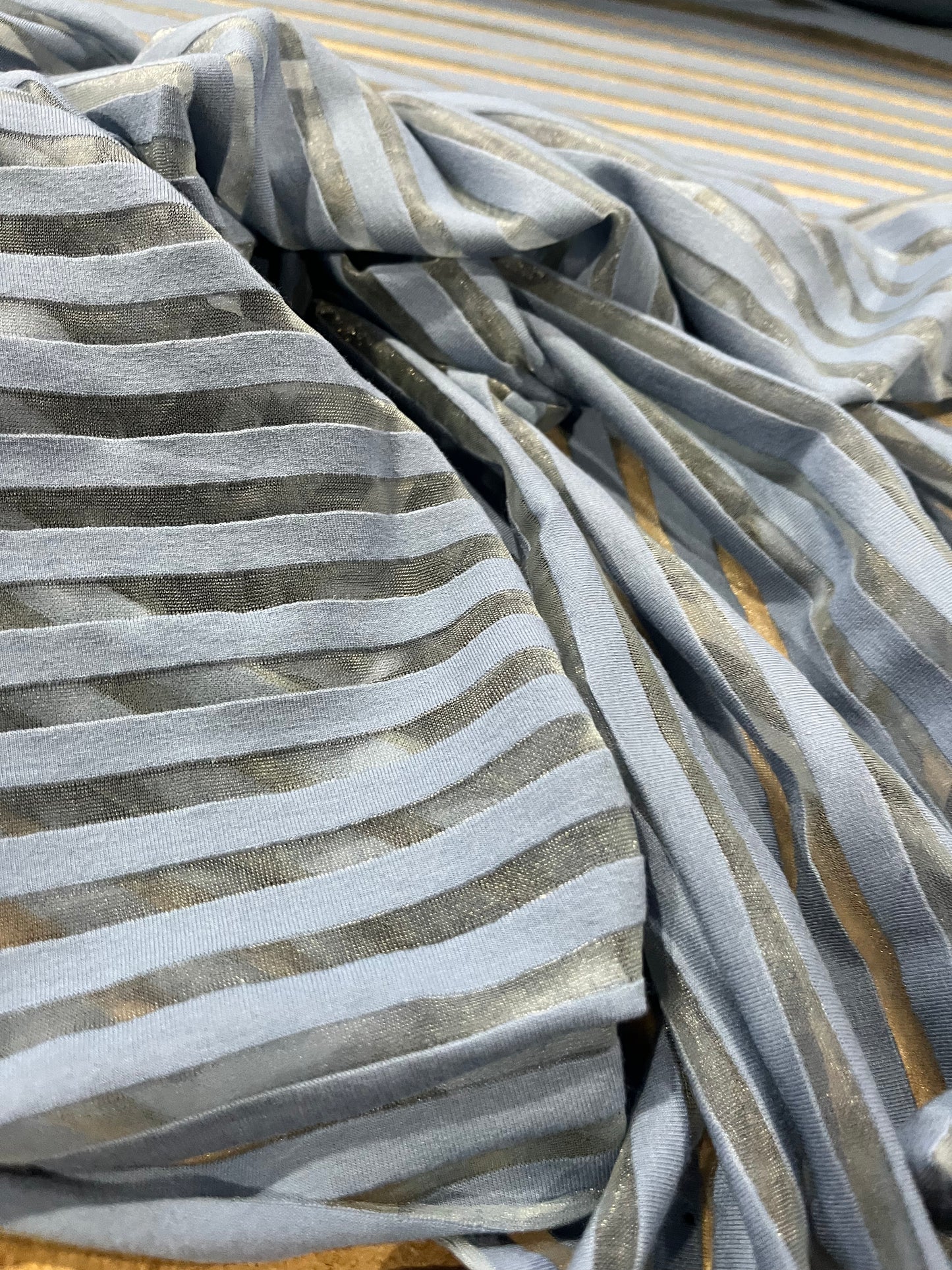 LUCILLE 027 fantasy jersey stripes blue/grey