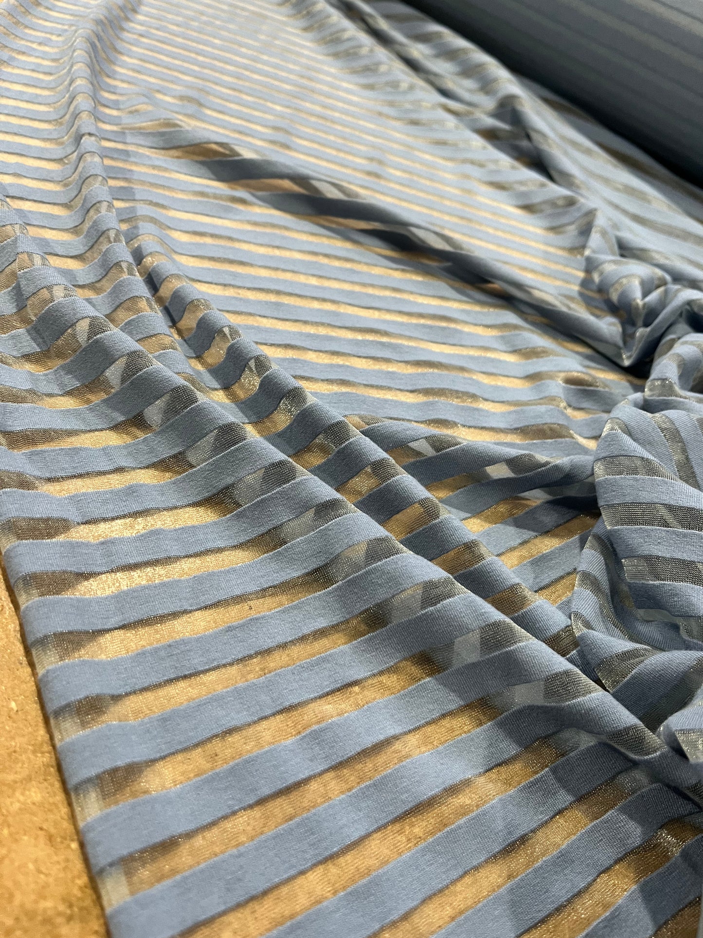 LUCILLE 027 fantasy jersey stripes blue/grey